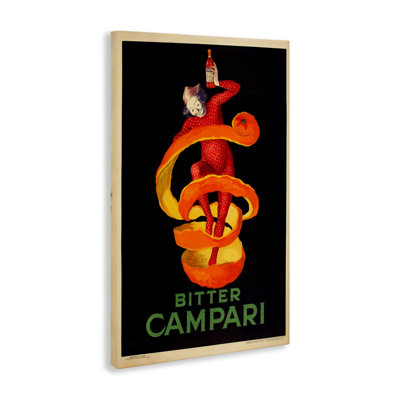 Publicité sur toile Bari Campari, design par Marcus Jules