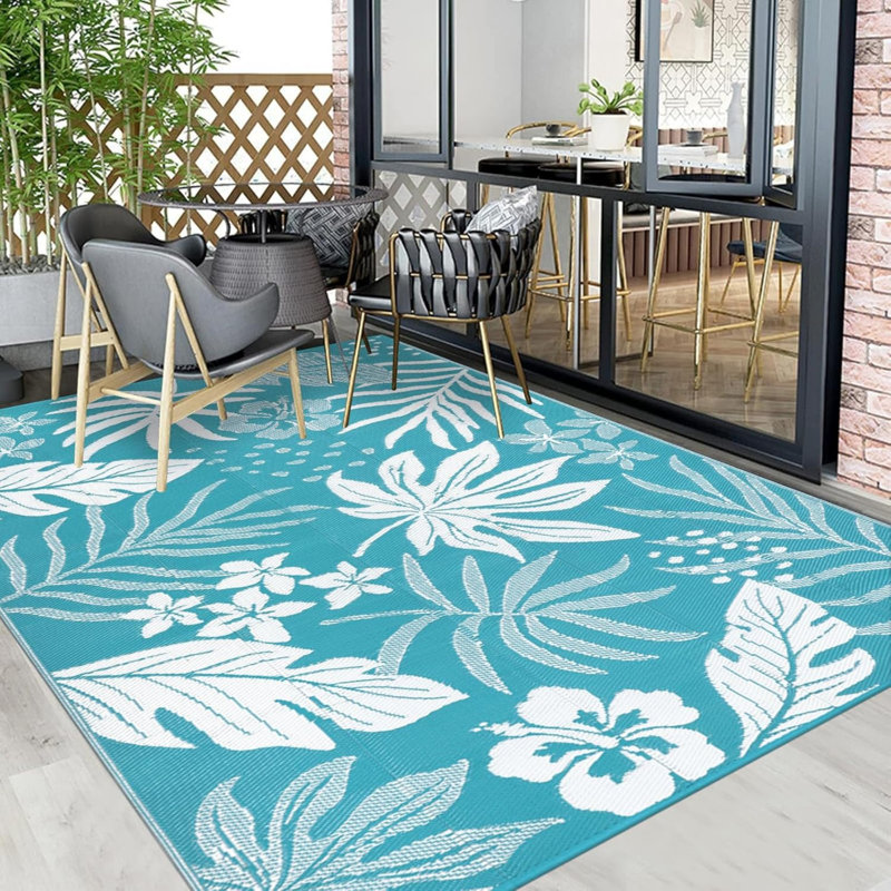 Outdoor Rug, Rectangle 6' x 9'