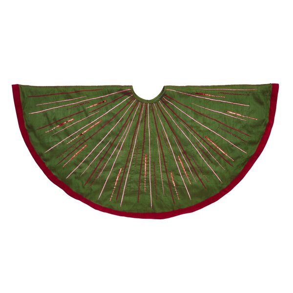 The Holiday Aisle® Silk Tree Skirt | Wayfair