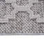 Tapis tissé à la machine Naar Guros, blanc / gris / treillis-703328779
