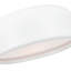 Luminaire encastré blanc 19 po pour chambre à coucher Todd, couloir - Design moderne à 3 lumières avec culot E26 - Compatible avec DEL, abat-jour dôme - Certifié BACL-1326497031