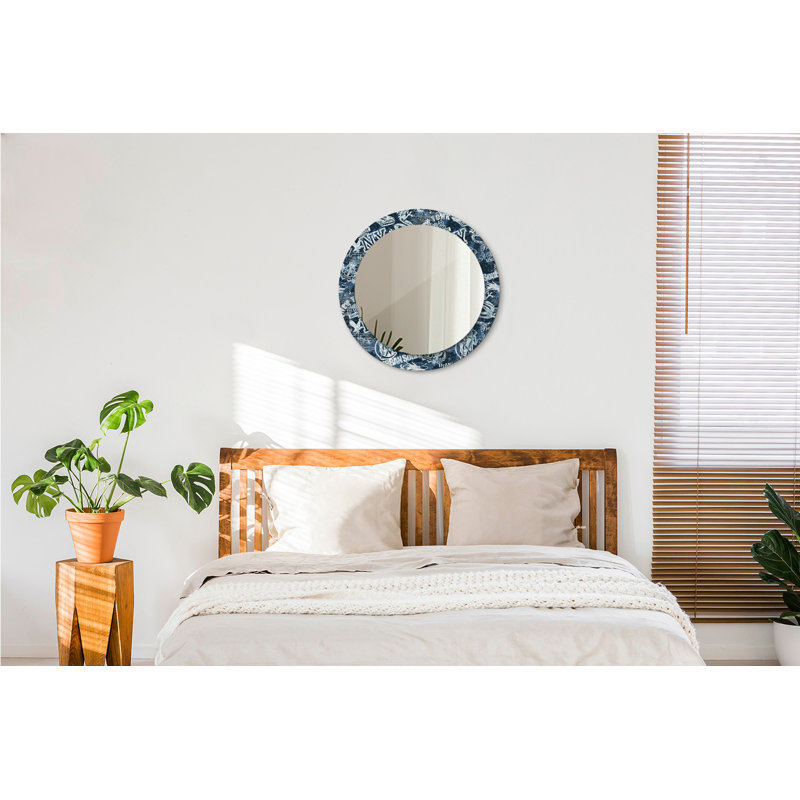 Huldar Glass Flat Wall Mirror