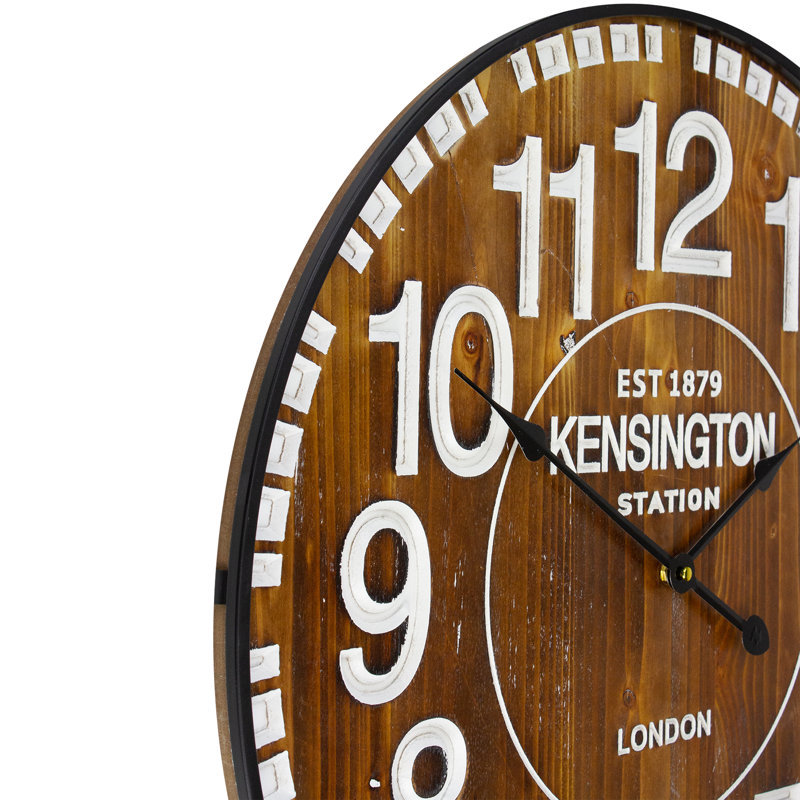 Horloge murale 24 po Rustic