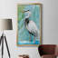 Biscayne Bay Crane - peinture sur toile encadrée-553557716-553557717