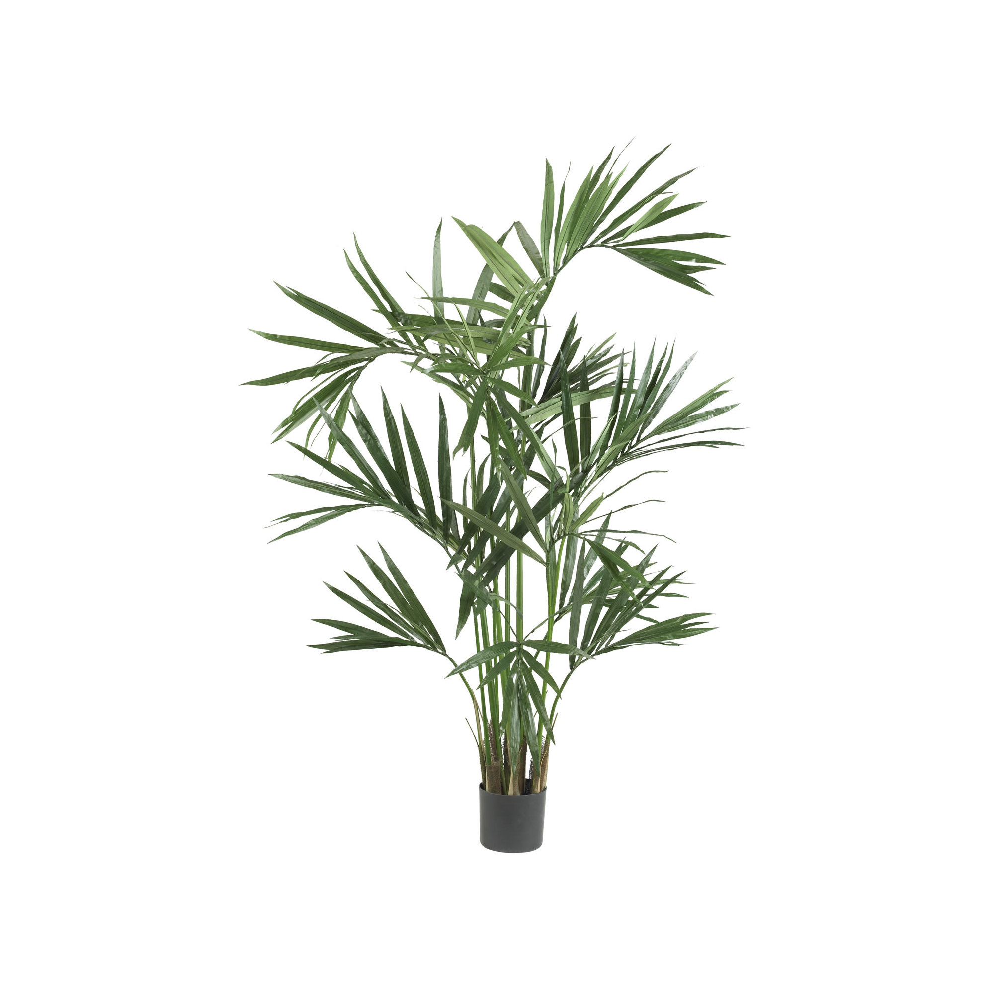 Artificial Palm Tree in Pot, 72"H x 42"W x 42"D/218 Leaves