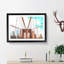 Brooklyn Bridge New York City Painting 1 Piece Single Picture Frame Wall Art on MDF-56634692-56634693