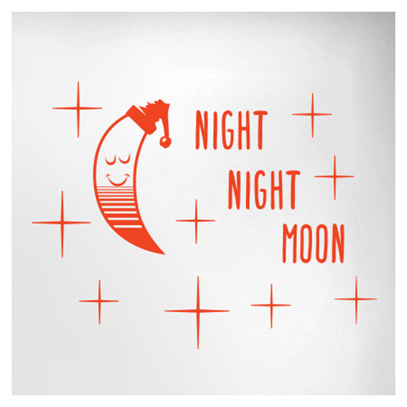 Wall Decal, Orange