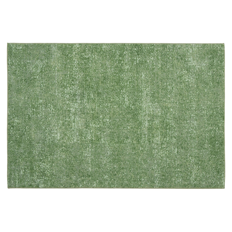 Pixel Washable Rug, Rectangle 4' x 6'