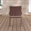 Chaise de patio empilable avec coussin Brochan-1723232948
