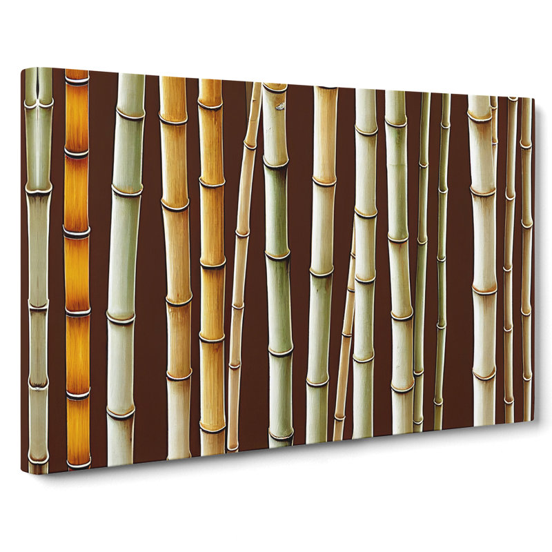 Superb Bamboo Forest - Wrapped Canvas