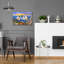 Art mural en verre épique «Sunset Sails» par Gale Pitt, 24 po x 16 po-515350002