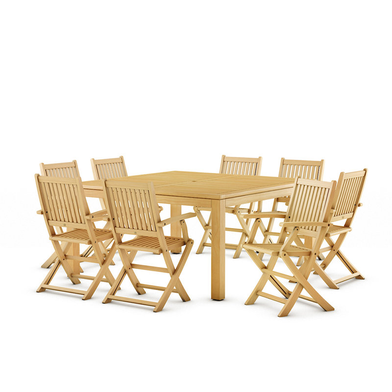 Ensemble repas 9 pièces Bivins International Home