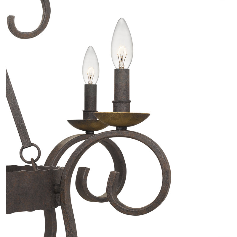 Ashle 18 - Light Dimmable Tiered Chandelier