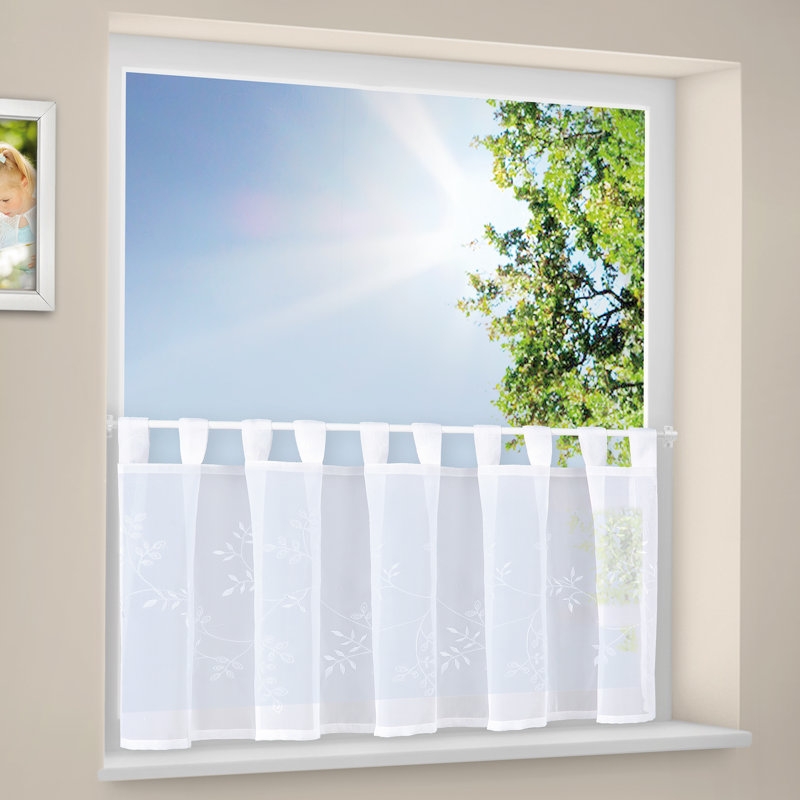Anainah Floral Tailored Kitchen Curtain