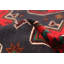Tapis rouge Teimani 3 pi 8 po x 6 pi 3 po
