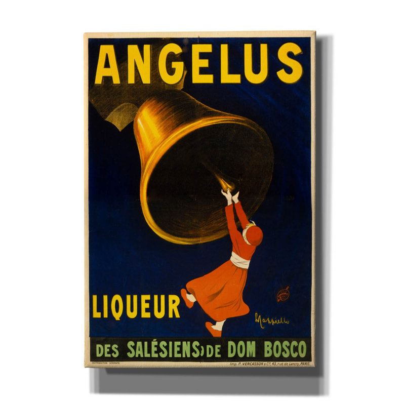 "Angelus Liqueur" par Vintage Posters, H 26 po x l 18 po x P 0,75 po