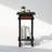 Furinno Turn-N-Tube Tall Nightstand with Bin, Espresso/Brown-1185274340-1144261327