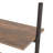 vidaXL Leaning Shelf Engineered wood and steel-203619016