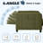 4-in-1 Sleeper Chair Bed For Small Room-1729022334