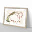 Magnolia Flowers Illustration Tab.71 by Frederick Sander - Picture Frame Art Print-55576820-55576819