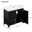 Rangement pour meuble-lavabo avec lavabo 36 po Rayanna