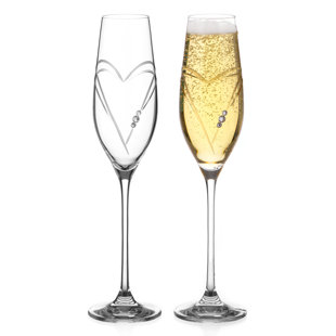 Swarovski 210ml Crystal Flute Set (Set of 2)