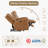 Zero Wall Faux Leather Power Recliner-120195046