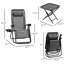 Zero Gravity Folding Reclining Chair Set With Side Table-1519345844