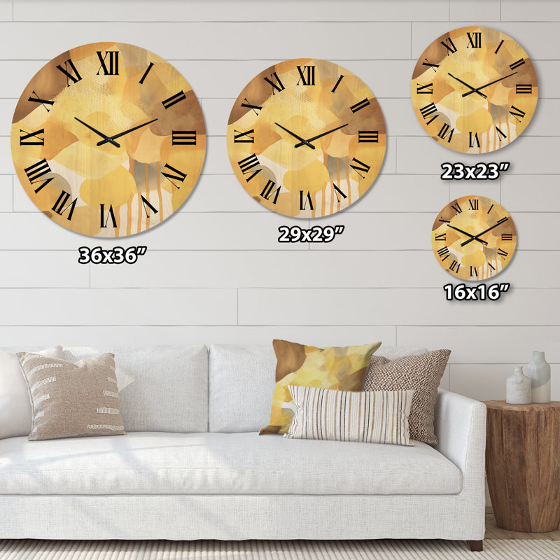 Horloge murale Snellville, Moyenne