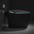 Unique Smart Toilet with Bidet Built In, Intelligent One Piece Toilet For Modern Bathroom, Auto Open/Close Seat, Foot Sensor, LED Display,Night Light, Warm Water & Dryer, Black-121541383
