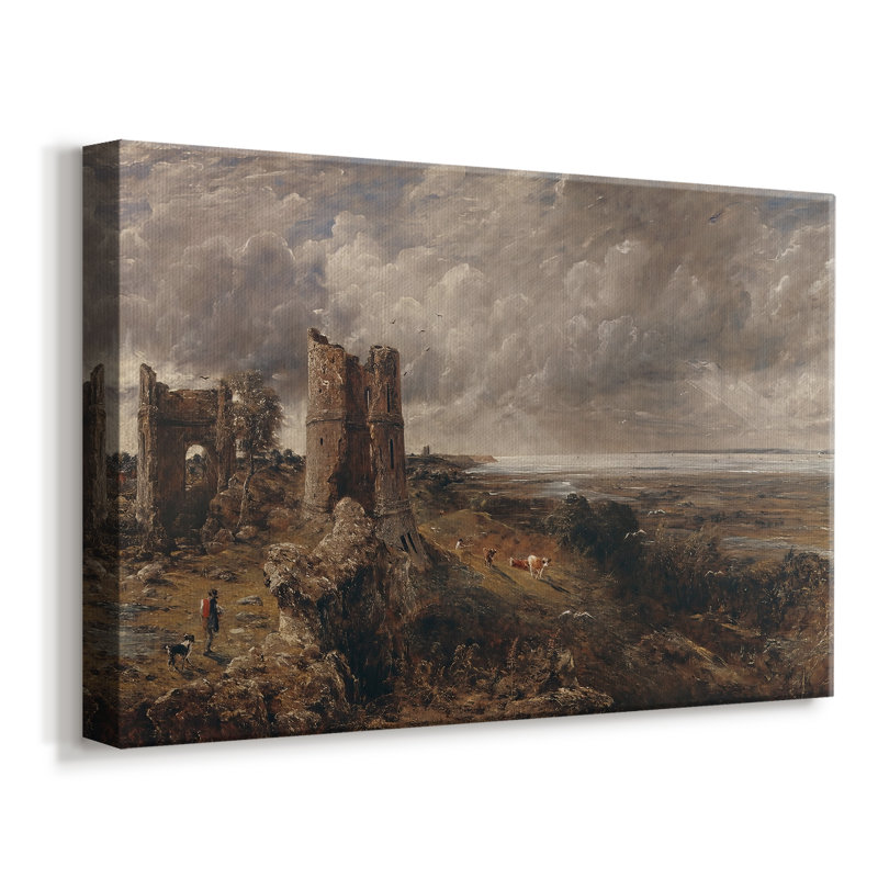 Hadleigh Castle-John Constable-Gallery, toile tendue-1829, 12x18