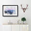 Lake in Queenstown New Zealand - Picture Frame Painting Print-56733938-56733940