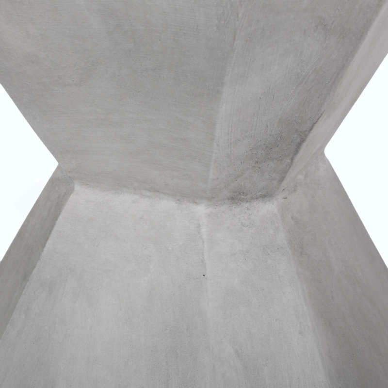 Outdoor Lightweight Concrete Side Table