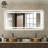 Naliyah Flat Wall Mirror-1654413994
