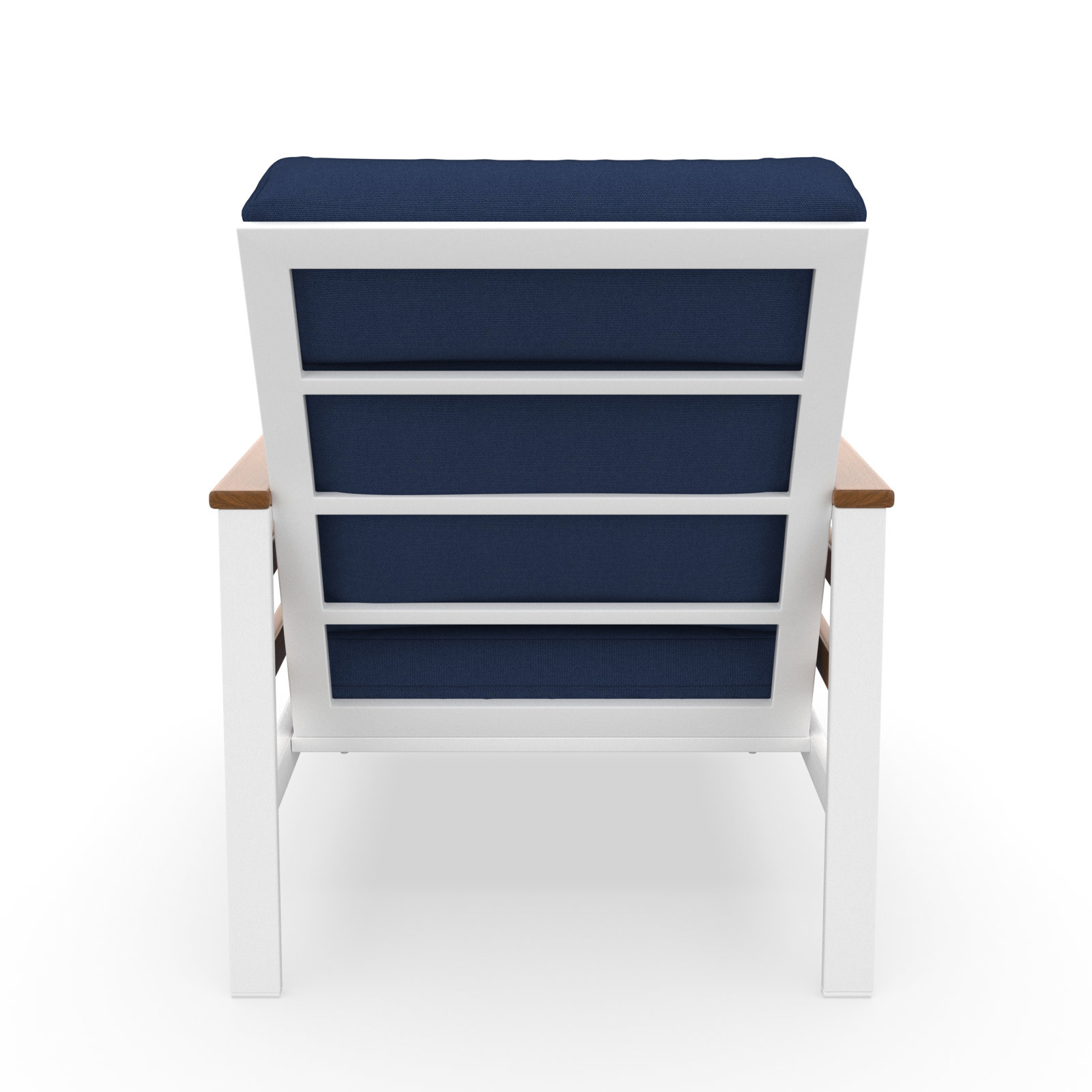 Townsend Sunbrella® Patio Lounge Chair, Canvas Navy