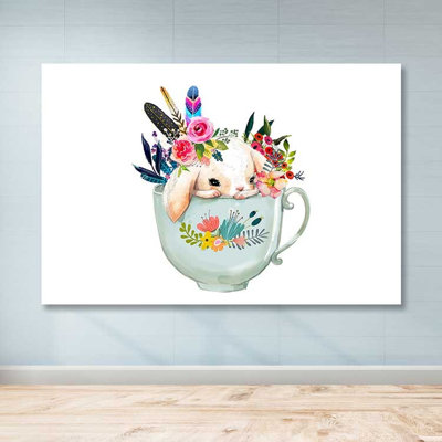 Peinture décorative sur toile