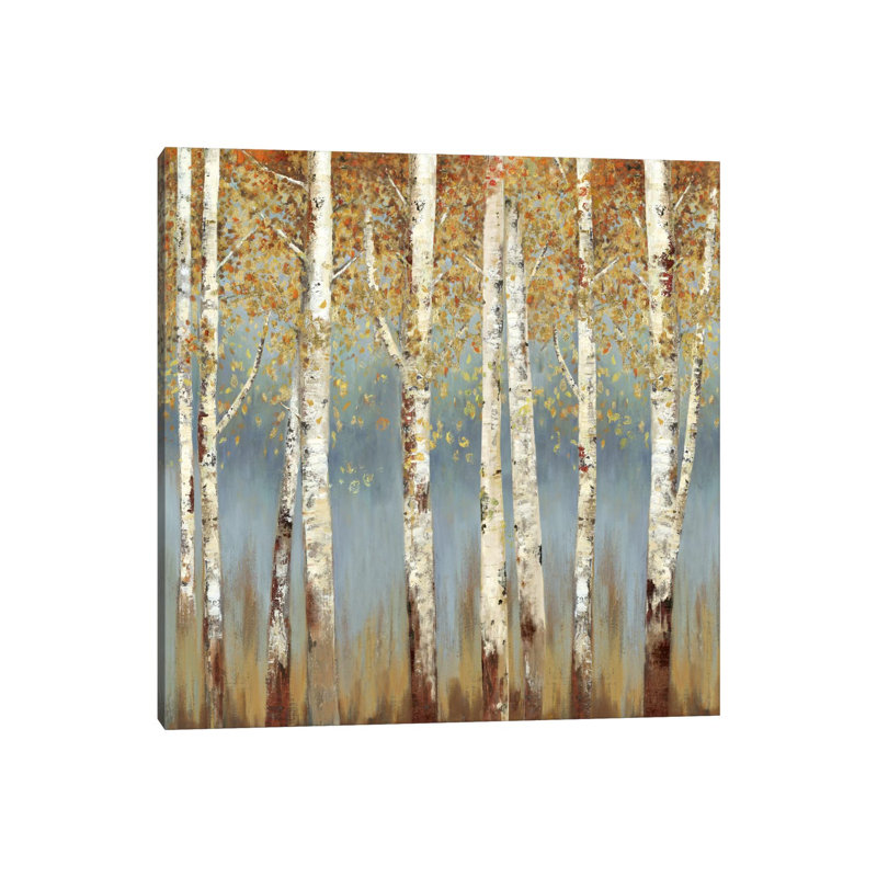 Falling Embers II by Allison Pearce - Wrapped Canvas Painting, 66.04 cm H x 66.04 cm W x 3.175 cm D