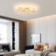  Gold 42cm LED Semi Flush Mount-1910823420