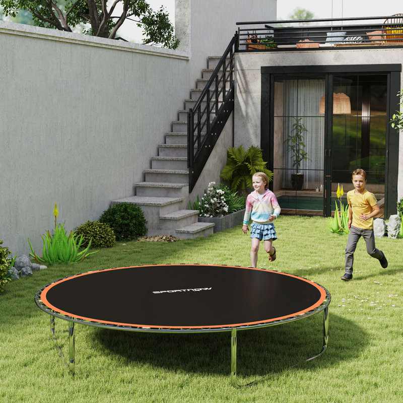 HOMCOM 0.01cm Jumping Surface,  Orange