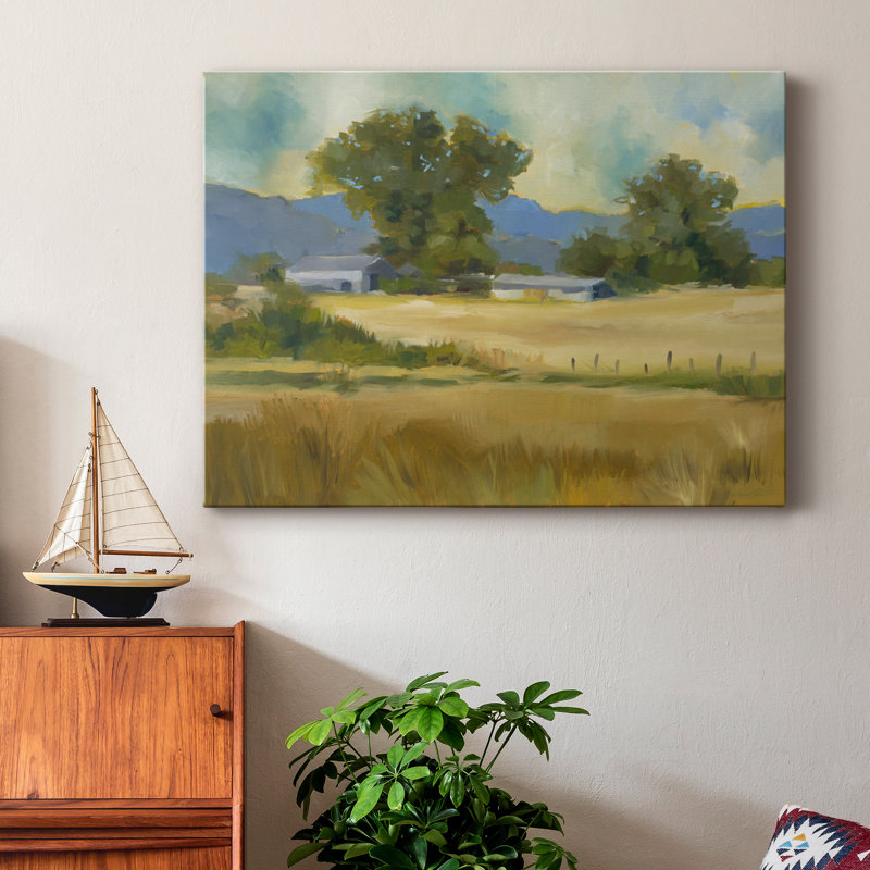 " Down On The Farm ", 40" H x 30" W x 1" D