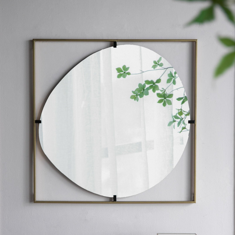 Miroir d'appoint, 31,9 po x 31,9 po