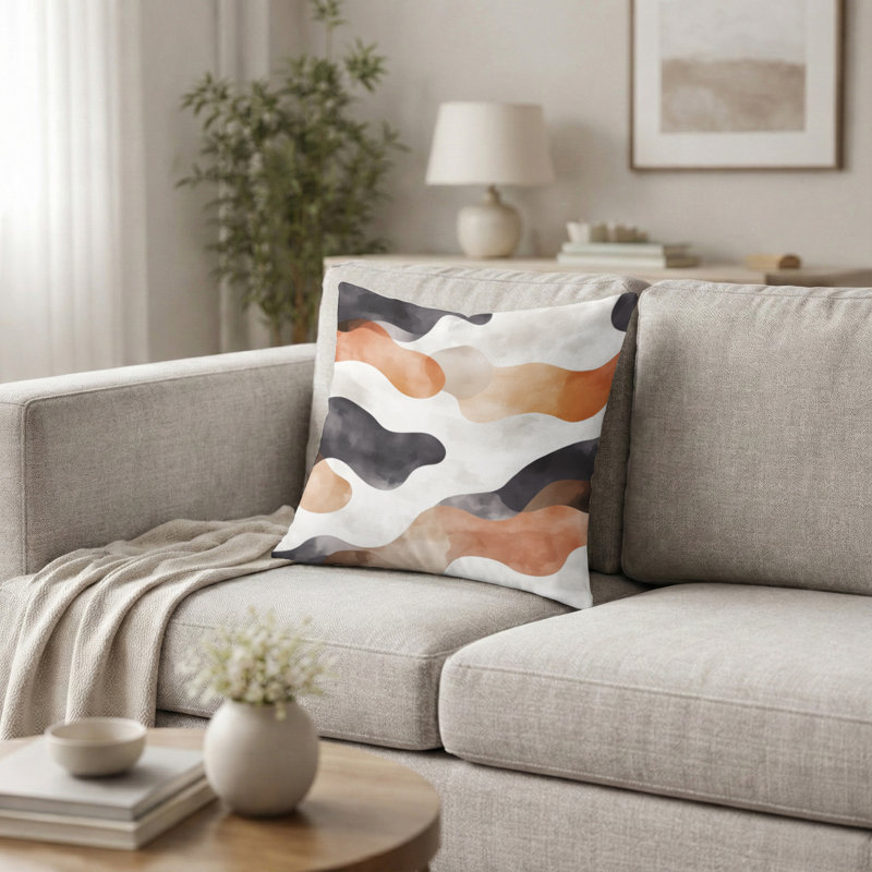 Coussin décoratif moderne Modern, H 20 po x l 20 po