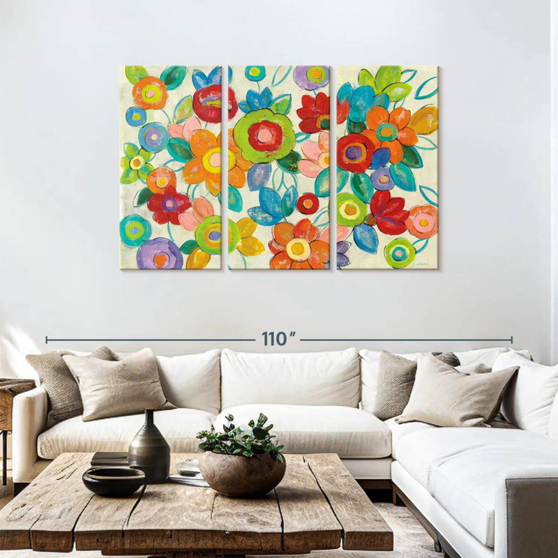 Fleurs décoratives Avery I, H 48 po x l 74 po