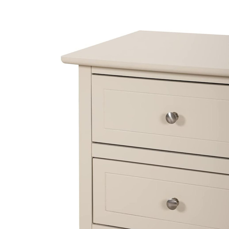 Emjay 3 - Drawer Nightstand, Beige