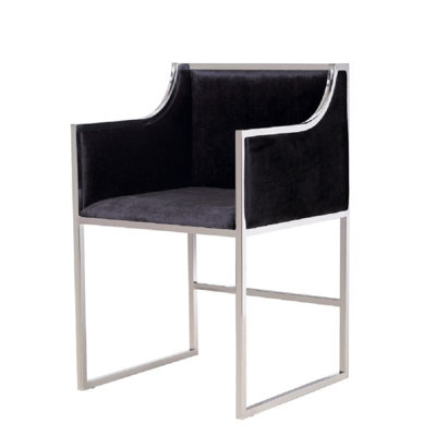 Rocha Bella Chair (Gold/Black Velvet)