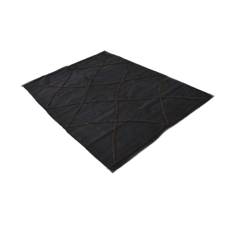 Tapis noir 4x6 Priester