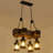 Orosi 4 - Light Cylinder Chandelier