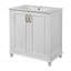 Meuble-lavabo 30 po avec lavabo en céramique