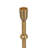 Pedestal Candle Holder - Warm Bronze, Bead Accents, Transitional Style Home Decor-1910968198-1910968203
