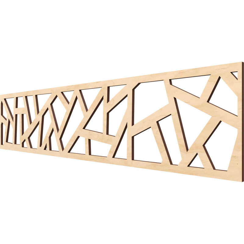Moulure en bois Harrisburg, Bouleau, H 10 po x l 46,75 po x P 0,375 po